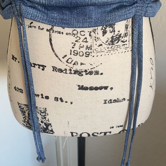 Fashion Nova My Favorite Vice Set Distressed TOP ONLY - Picture 8 of 12